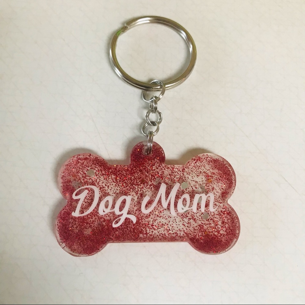 Dog Mom Keychain - Picture 3 of 4
